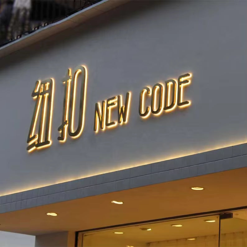 LED Channel Letters Business Advertising Sign