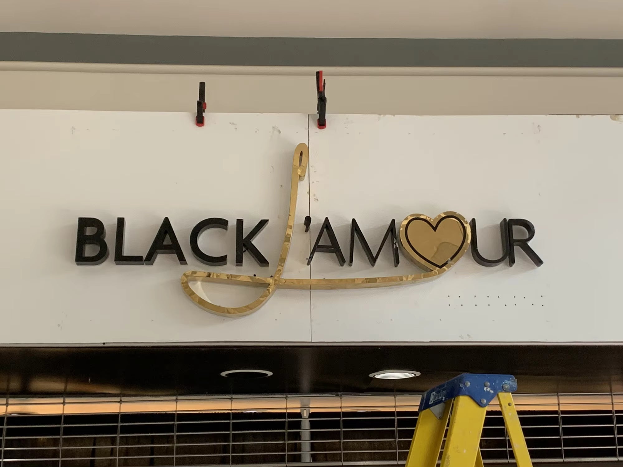 Business Acrylic LED Advertising Custom Logo and Letters Sign