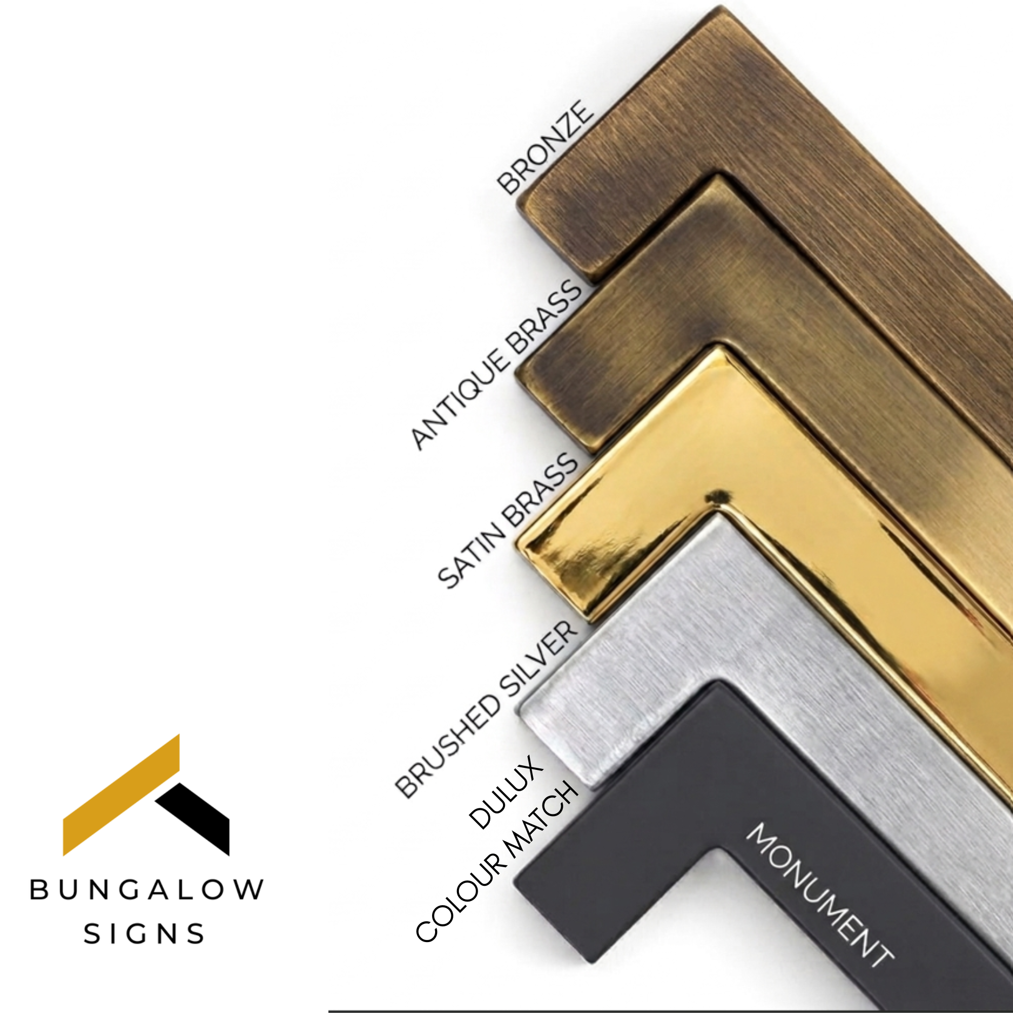 Solar 25cm Metal LED House Numbers - Each