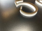 Brass LED house numbers