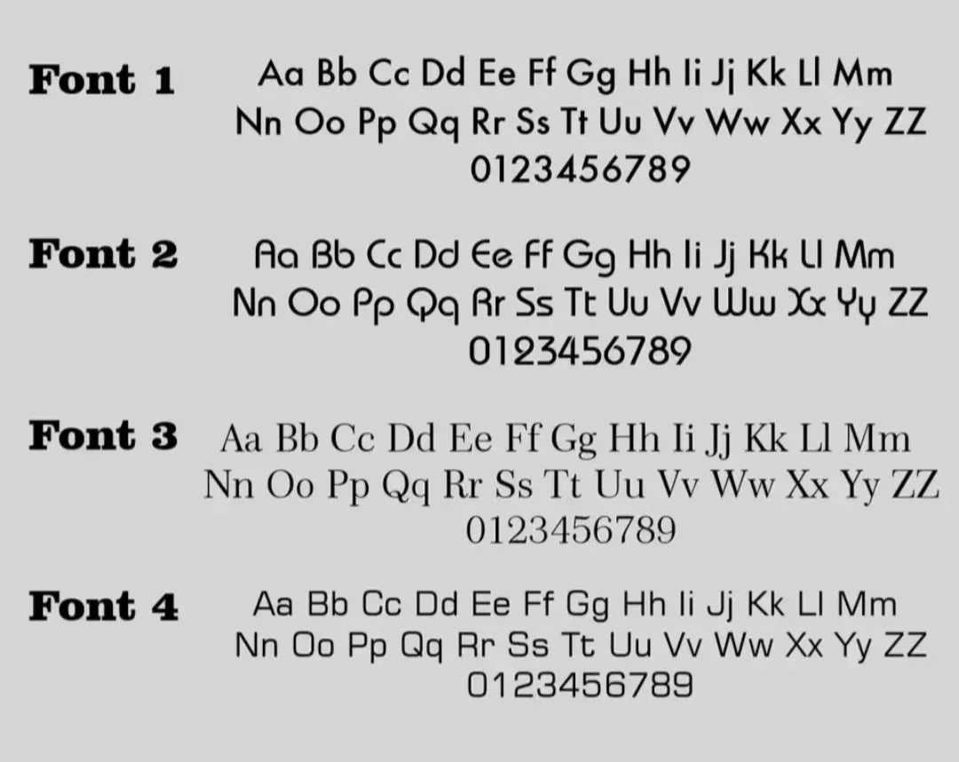 Floating LED Custom Address Sign