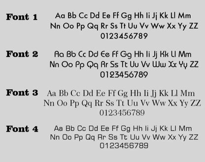 Floating LED Custom Address Sign