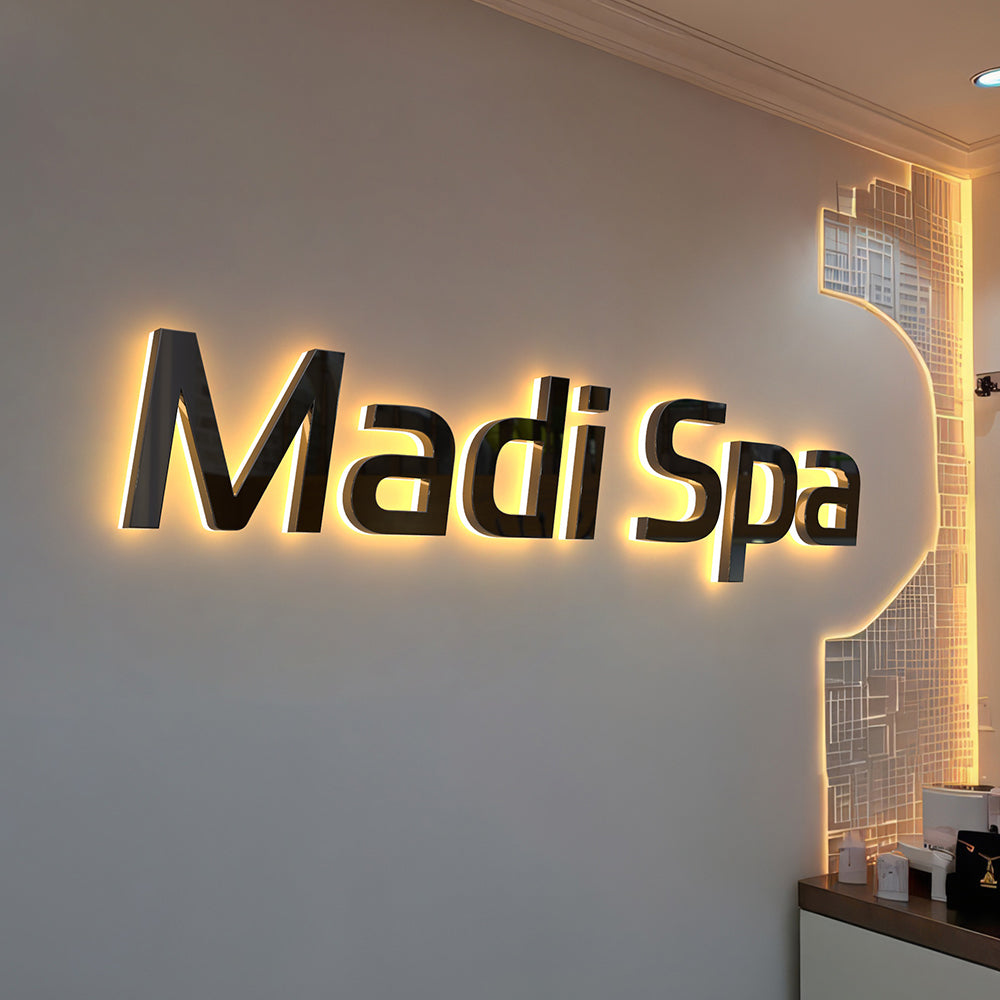 LED Channel Letters Business Advertising Sign