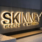 LED Channel Letters Business Advertising Sign