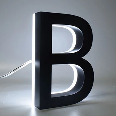 Metal LED House Letters