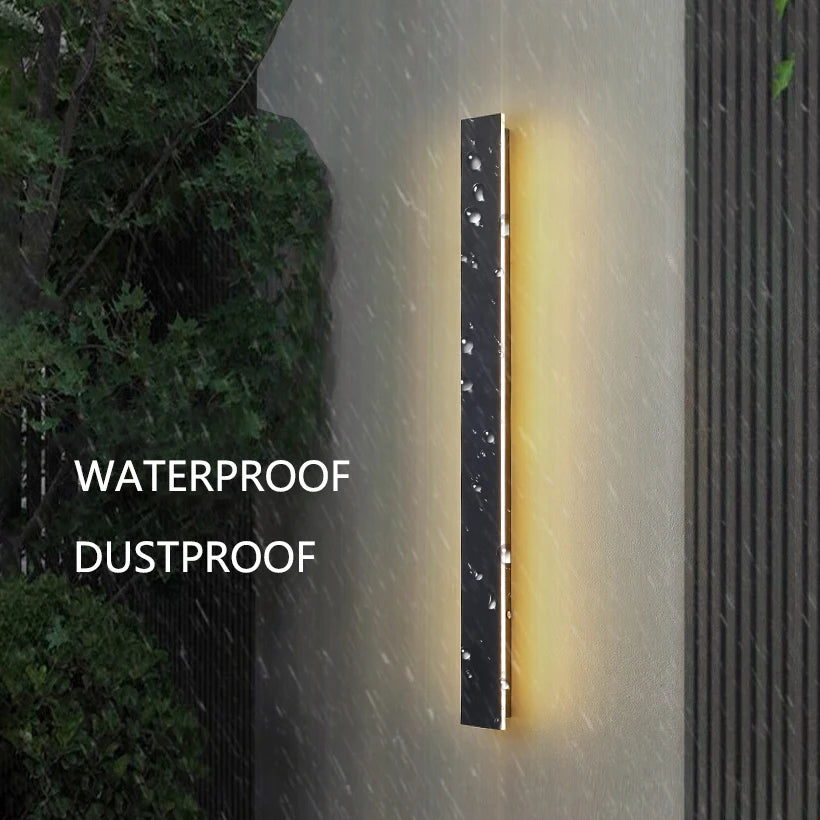 LED Outdoor Wall Light Long Light Bar Waterproof.