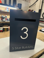 Custom LED Stainless Steel Mailbox