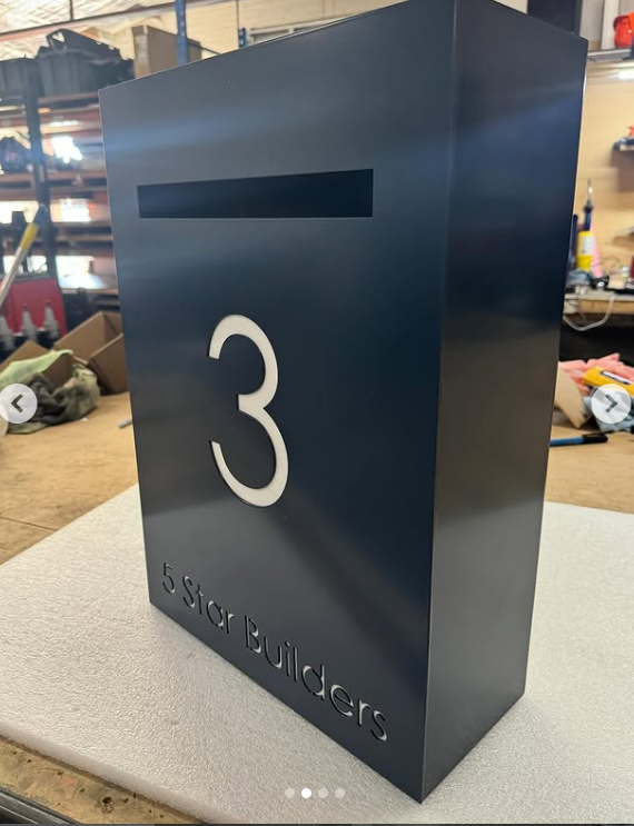 Custom LED Stainless Steel Mailbox