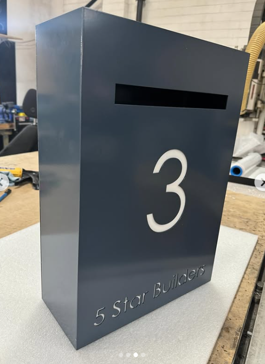 Custom LED Stainless Steel Mailbox