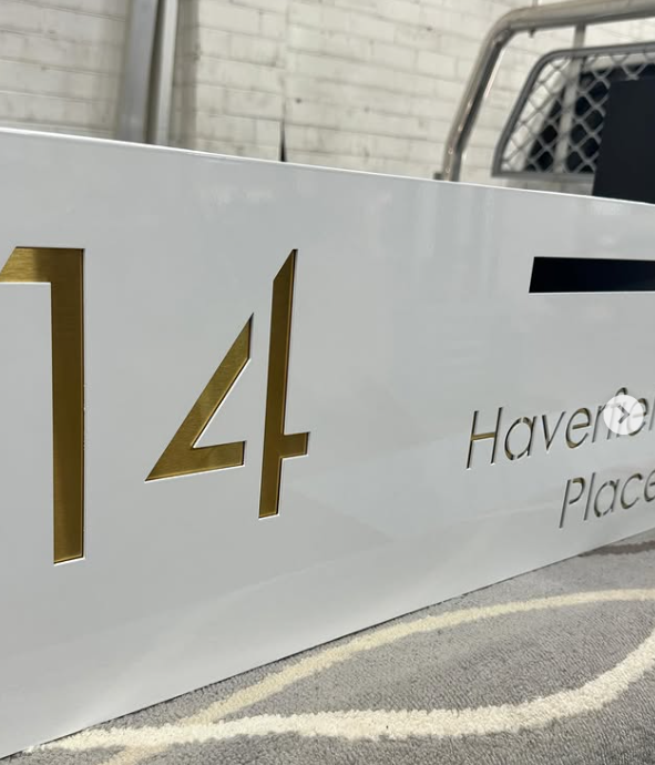 Custom Stainless Steel Mailbox