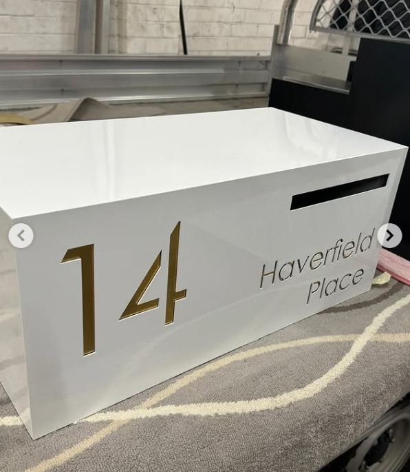 Custom Stainless Steel Mailbox