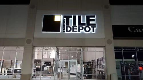 Business Acrylic LED Advertising Custom Logo and Letters Sign