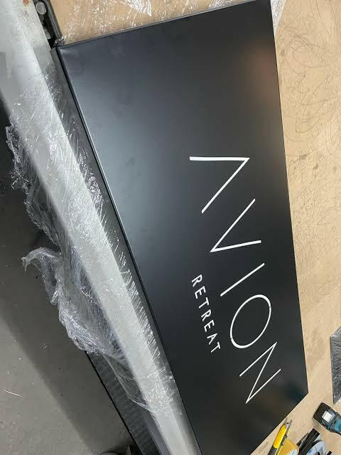 Stainless Steel Address Plate.