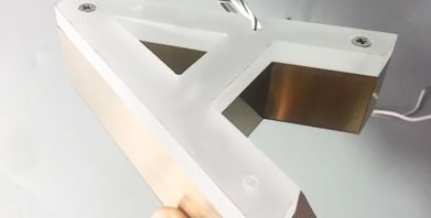 Metal LED House Letters - Each