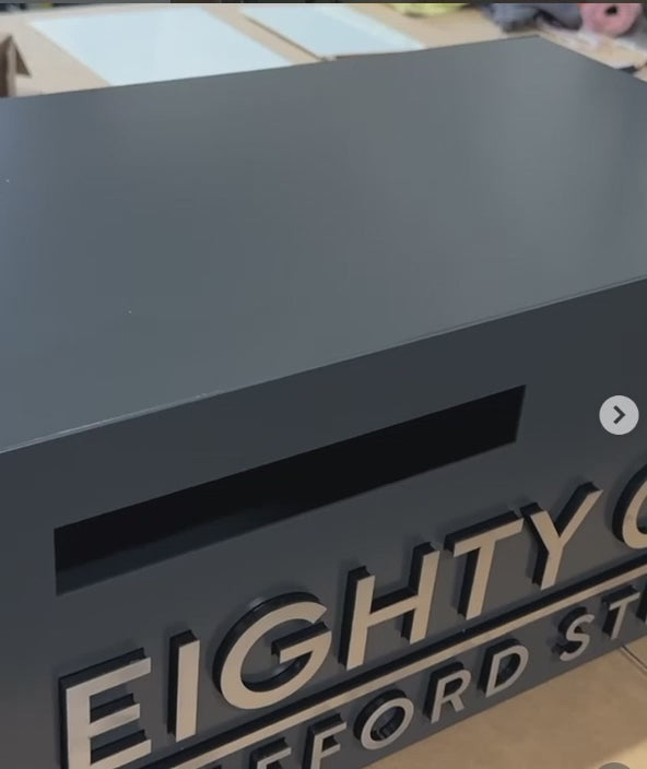 Custom LED Stainless Steel Mailbox