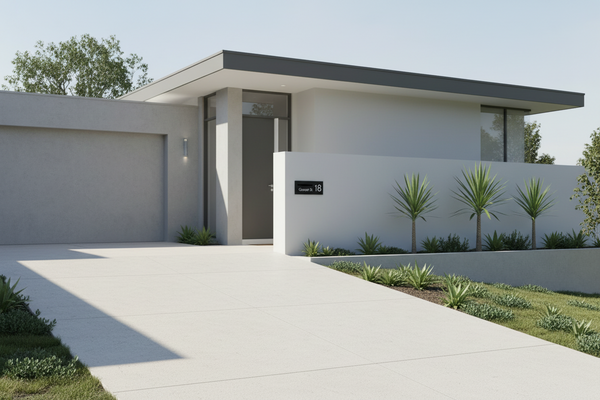 Custom LED Stainless Steel Front Plate Only for Mailbox