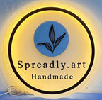 LED business UV Acrylic custom signs.