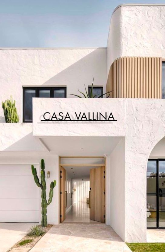 Metal lettering custom house address sign