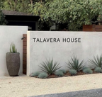 Metal lettering custom house address sign