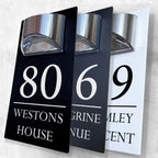 Solar Custom Acrylic House/Letterbox Sign - Rectangle